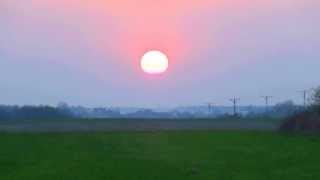 preview picture of video 'Sunset in Zator 2013-04-22'
