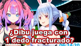 DIBU 1 vs 11 - Pekora y Vivi mirando Argentina vs España