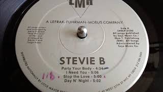 STEVIE B- DAY N&#39; NIGHT