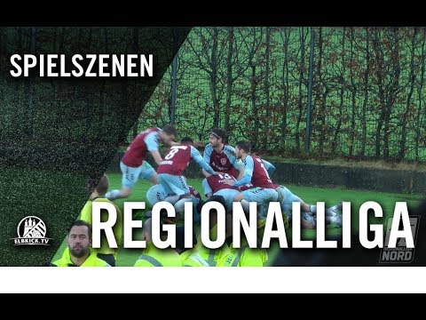 Hamburger SV II - SC Weiche Flensburg 08 (17. Spieltag, Regionalliga Nord)