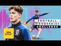 England U15's Leo Castledine takes on our first ever Wonderkids Challenge | Football Wonderkids