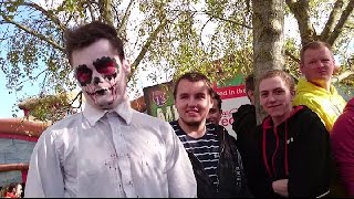 Thorpe Park Fright Nights 2016 Face It Alone Ceremony | 15 Years Of Fear Celebration | SJBBVideos