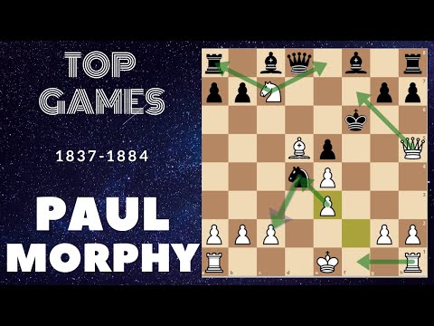 TOP 4 BEST CHESS GAMES PAUL MORPHY  || FAMOUS CHESS GAMES