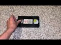 The Brave Little Toaster 1991 Vertical Sticker Label VHS Overview