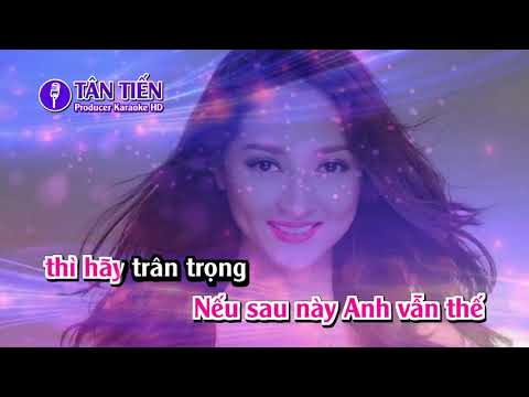 Karaoke HD  Trái Tim Em Cũng Biết Đau   Bảo Anh
