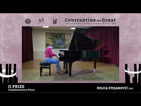 Milica Stojanović / II prize - Complementary piano