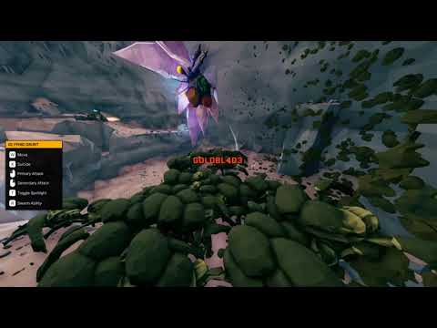 Playable Bugs mod - Swarm test - Deep Rock Galactic