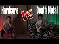 Hardcore Vs Death Metal Guitar Riffs Battle