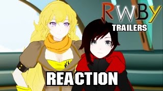 RWBY: RED and YELLOW Trailer!!! (Reaction)