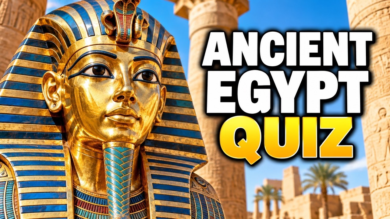 Thumbnail for Can You Beat This IMPOSSIBLE Ancient Egypt Quiz?