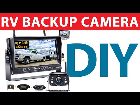 RV Backup Camera Installation - AMTIFO A7 HD #askremy