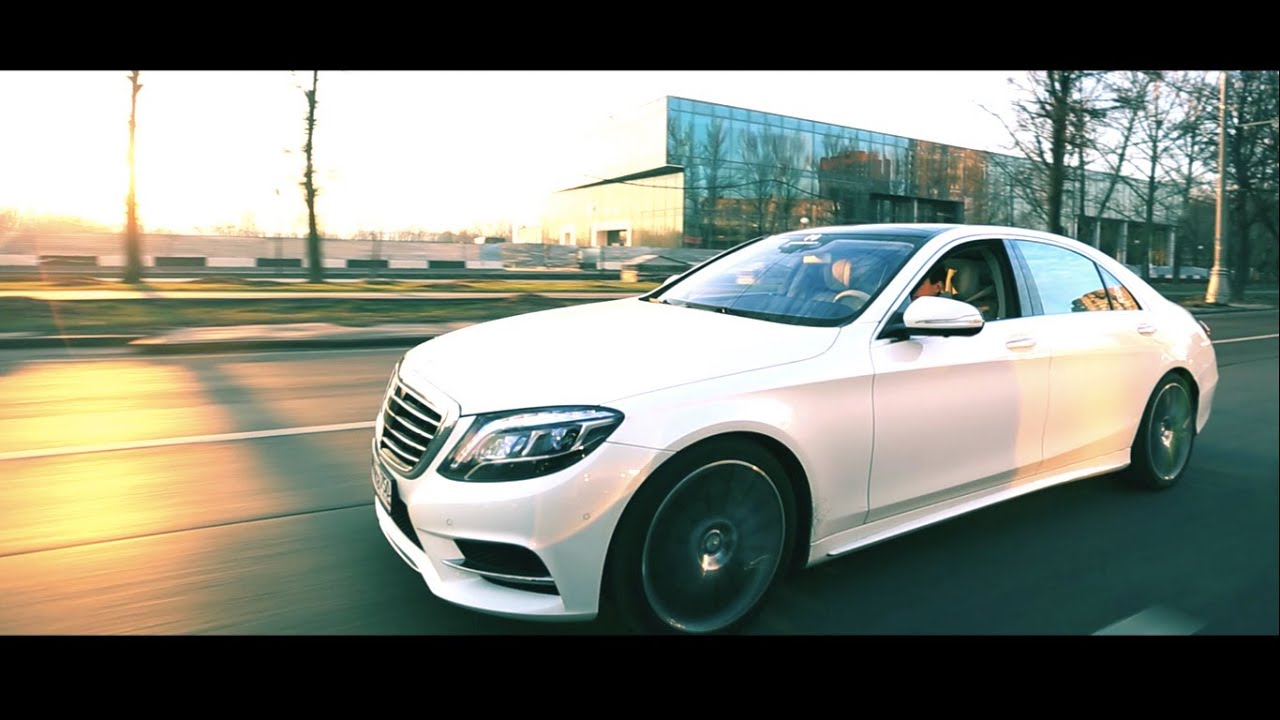 Обзор на Белый Mercedes-Benz W222 2017