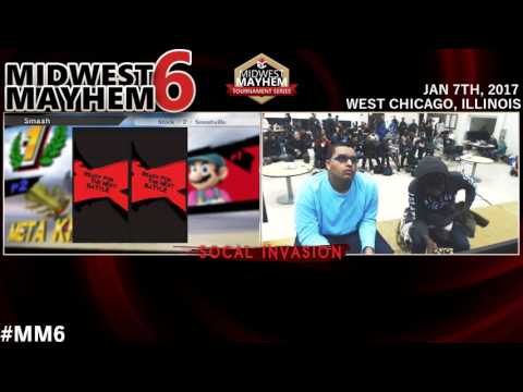 Midwest Mayhem 6 Top 64: Percy (Mario) vs. Tyrant (Meta Knight)
