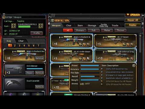 Crossfire: Buying AK-47 KNIFE STEEL EMPIRE