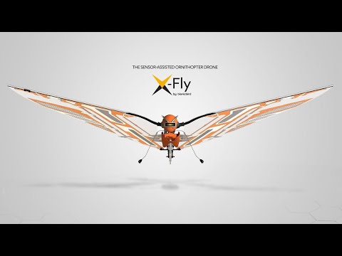 X Fly By Bionic Bird - The sensor assisted ornithopter drone