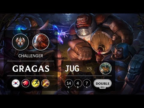 Gragas Jungle vs Olaf - KR Challenger Patch 9.23