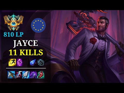 Jayce Top vs Gnar - 11 kills - Viadik EUW Challenger (810 LP) Patch 11.5