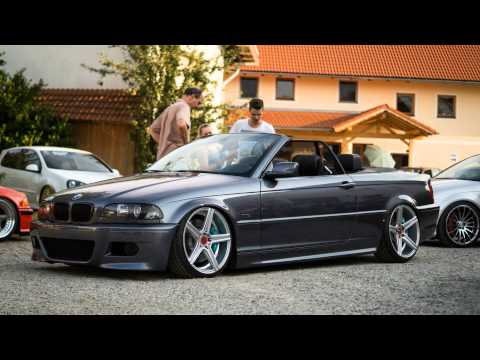 K-Side Cabrio - BMW E46 with BBS / MB Design KV1 - low, static, camber, stance