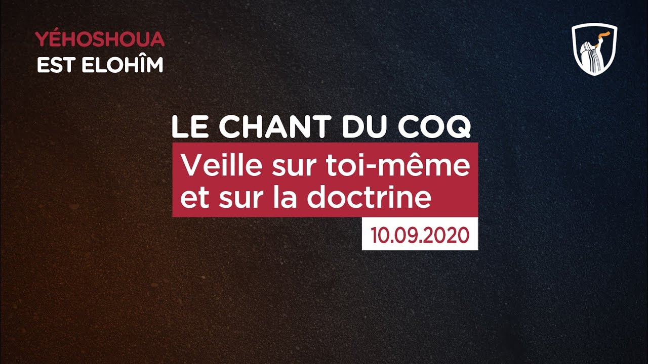 Thumbnail of video: Veille sur toi-même et sur la doctrine