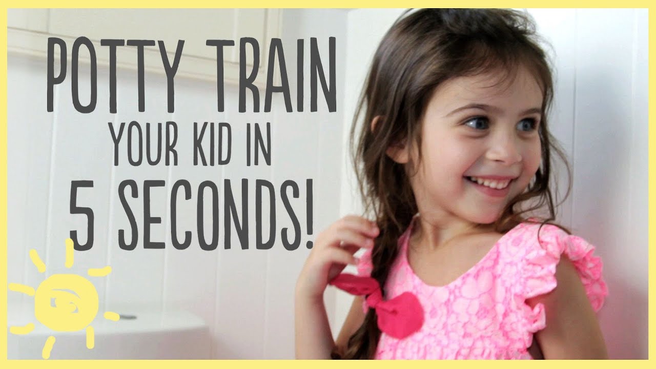 How to Potty Train Your Kid in 5 Seconds!