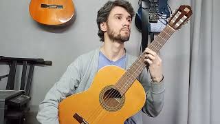 Video thumbnail for Classical guitar playing Alhambra 2c пьеса А by Music occurs