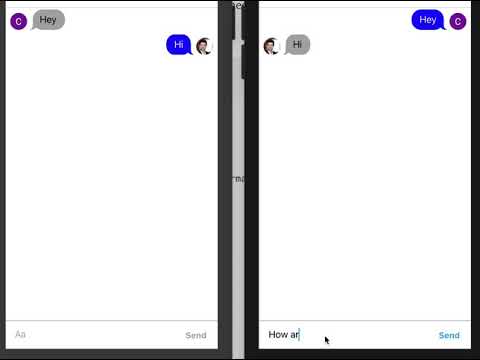 Simple Text Chat App using Firebase in Swift 5