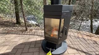 Menards Backyard Creations Patio Pellet Heater