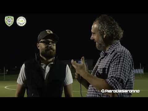 F.C. Dal Pozzo vs A.S.D. Calcio Misinto - Mauro  Busnelli intervista Marco Trivigno