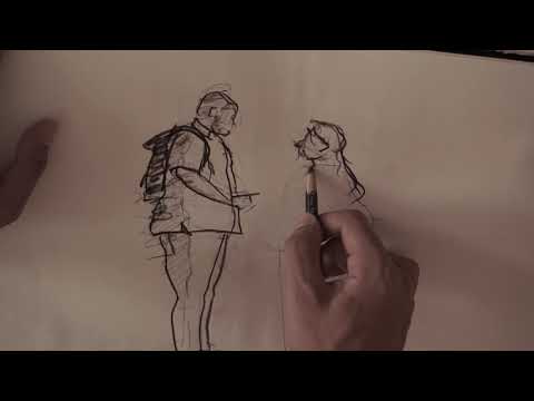 quick rough sketch timelapse easy.