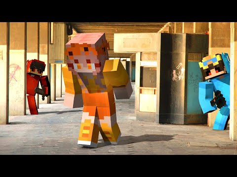 NoZenCraft - Cash and Nico Became Exe Monsters and CAME to Mia and Zoey and Shady in Minecraft