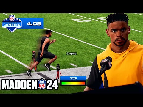 Madden 24 Superstar Mode - Insane NFL Combine!