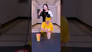 The Milk Tea Challenge Is So Exciting. Get Your Family And Friends To Play! ! ! #Funny #Partygames