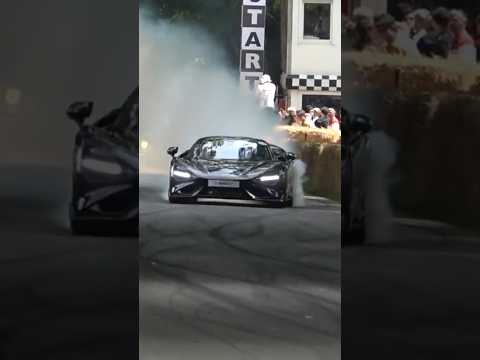 McLaren 765LT Gets Sideways at Goodwood Festival of Speed.