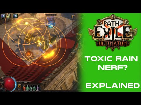 [Poe] Toxic Rain Ultimatum Nerf - How bad is it and will your TR Mine Saboteur build still work?