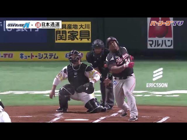 デスパイイネ!! マリーンズ・デスパイネが逆方向へ2本のアーチ!!