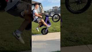 Moto tech 60v VS ￼Tuttio upgraded #mototec #tuttio #dirtbike #wheelie