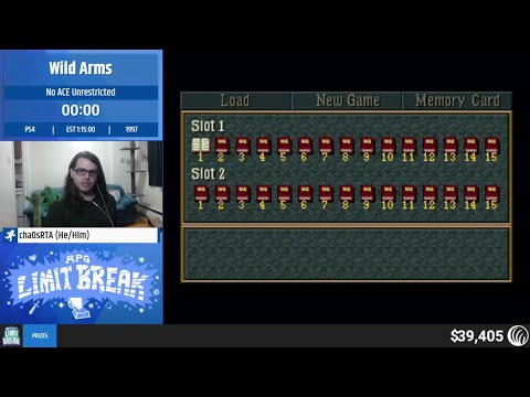 Wild Arms (PS4 Version) by cha0sRTA - RPG Limit Break 2022