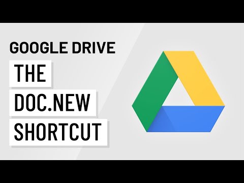Google Drive The Doc new Shortcut