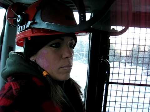 Skidder Girl - Day #5 of my driving skidder