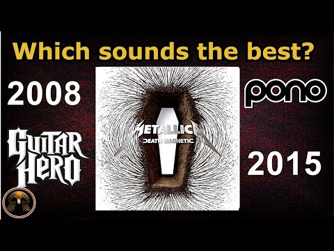 METALLICA (original vs. master #2  vs. remaster) Death Magnetic/Guitar Hero メタリカのデス・マグネティック