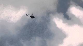 Police escort - Saxon Federal Police of Germany - Eurocopter (EC 135)