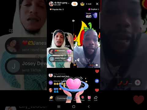 niah gang friend blacksan a cry pon live 😪😤