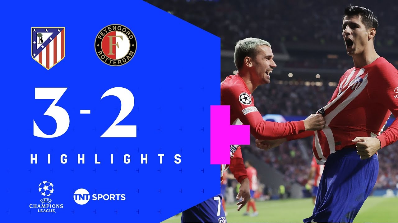 Atlético Madrid vs Feyenoord highlights