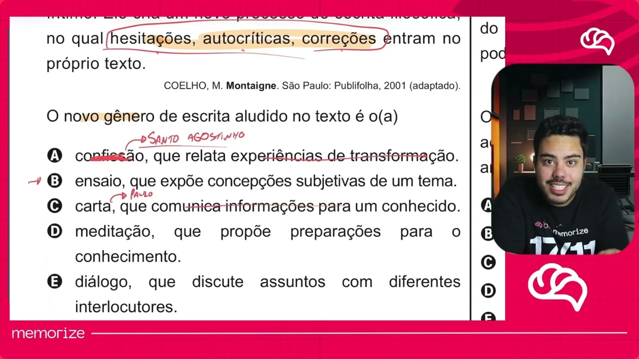 Resolução em Vídeo — Questão 72 ENEM 2020