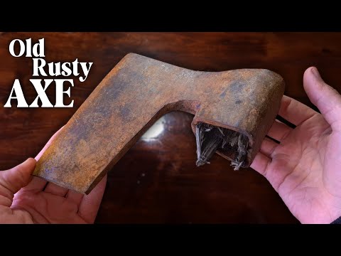 AXE RESTORATION - Rusty Old Axe