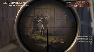 Call of Duty WWII 1v6 with 3 bullets