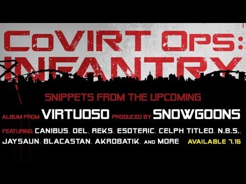 Virtuoso - CoVirt Ops: Infantry (Prod by Snowgoons) OFFICIAL ALBUM SNIPPET