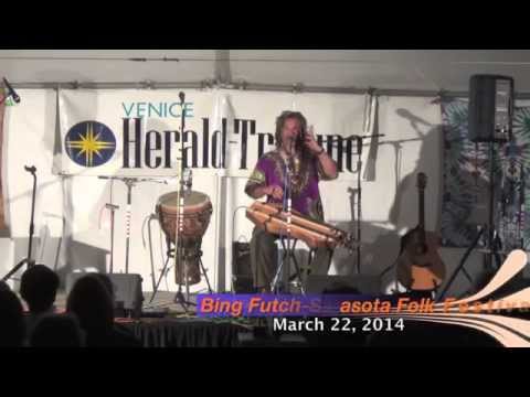 Bing Futch at the Sarasota Folk Festival - Mountain Dulcimer