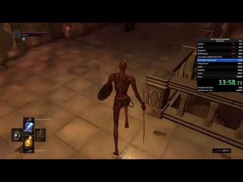 Dark Souls Remastered All Bosses Speedrun in 1:03:50 (World Record)