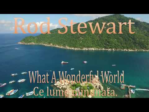 Rod Stewart - What A Wonderful World (tradus în română)